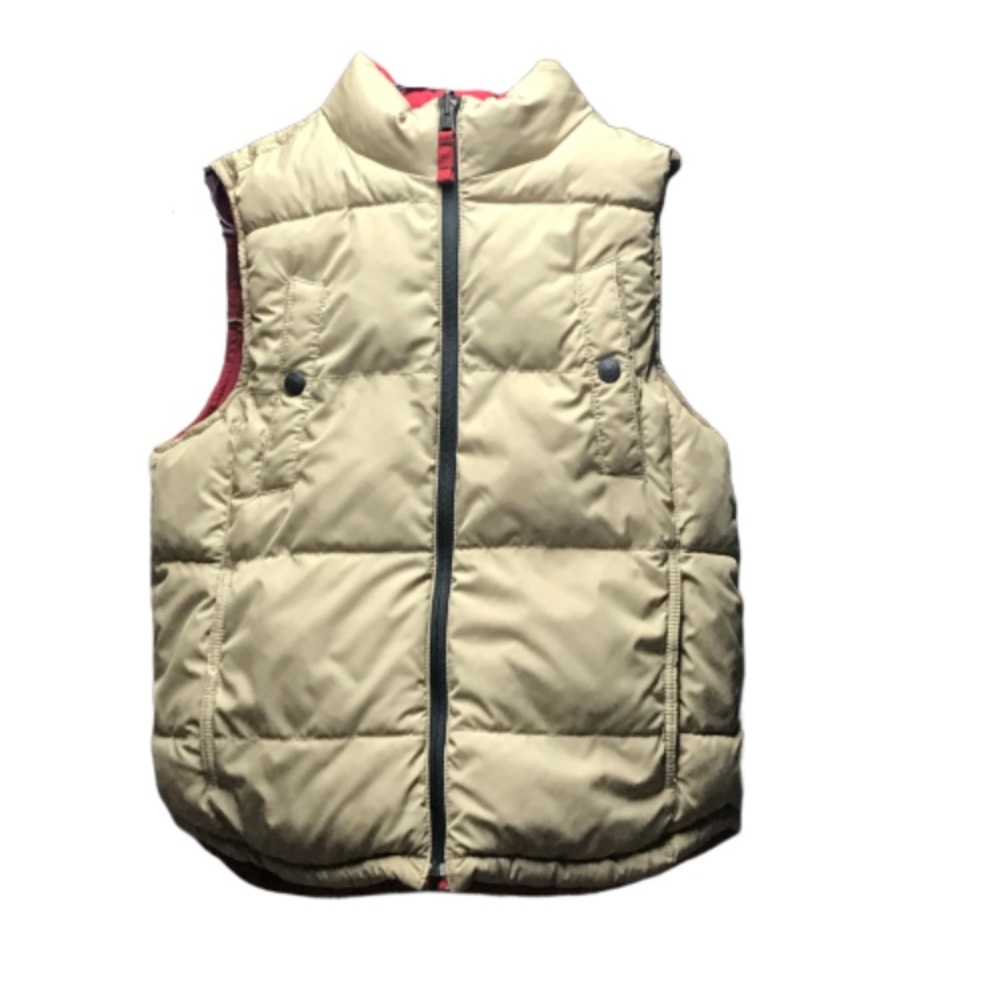 REVERSIBLE GAP KIDS PUFFER VEST SIZE M 8